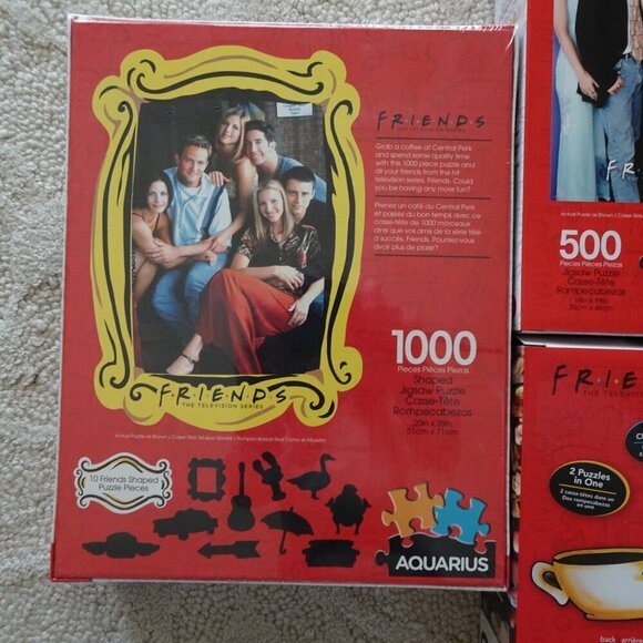 FRIENDS TV Show Jigsaw Puzzles SET OF 3 New Sealed - Picture 6 of 11
